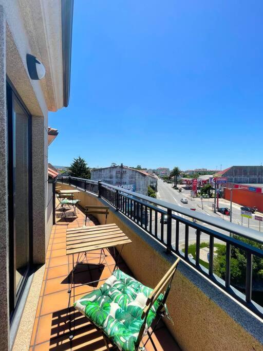 Apto Solpor, Terraza Y Parking Cambados Exterior foto